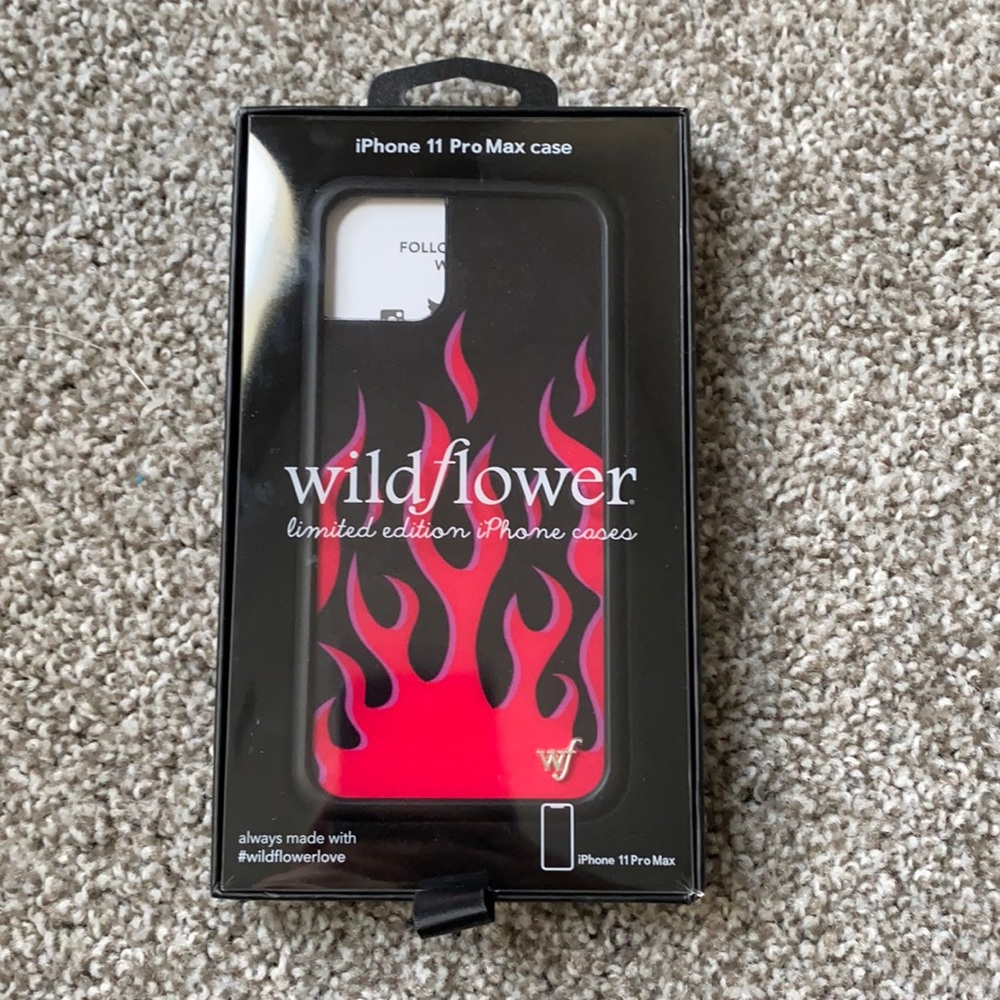 Flames Wildflower iPhone 11 Pro Max Case